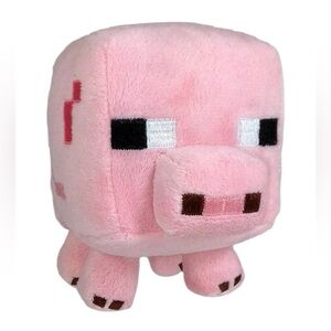 Minecraft Overworld 7” Baby Pig/Piglet Plush Soft Stuffed Animal Toy Collectible
